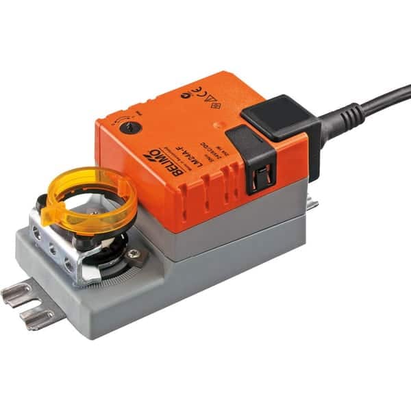 Belimo LM24A-F | Roterende aandrijving, 5 Nm, AC/DC 24 V, open/dicht, 3-punts, 150 s, Vormsluiting 8x8 mm, IP54
