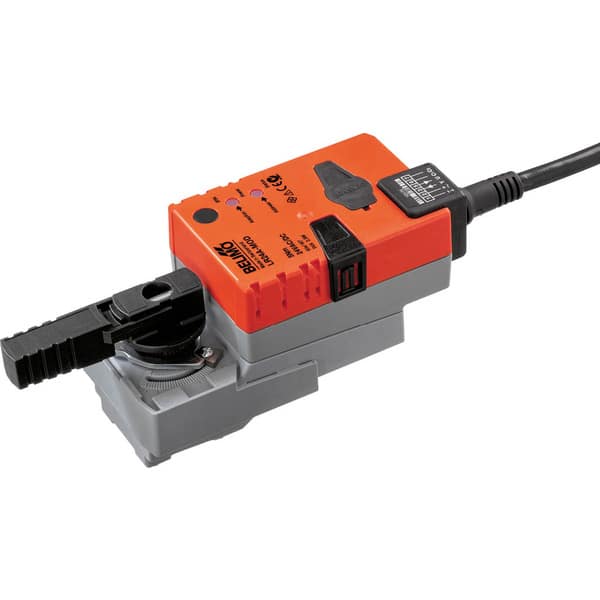 Belimo LR24A-MOD | Roterende aandrijving voor kogelkranen, 5 Nm, AC/DC 24 V, BACnet MS/TP, Modbus RTU, MP-Bus, 90 s (35…150 s)