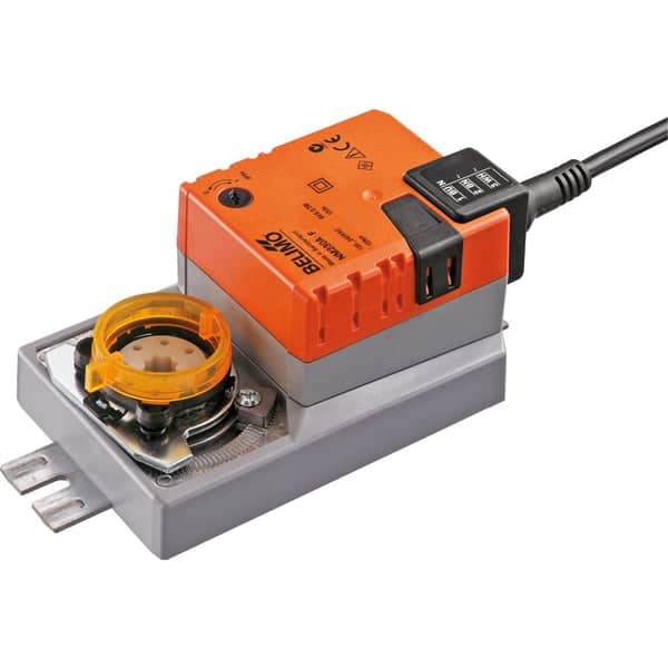 Belimo NM230A-F | Roterende aandrijving, 10 Nm, AC 100…240 V, open/dicht, 3-punts, 150 s, Vormsluiting 8x8 mm