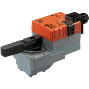 Belimo LR24A-SR-TP | Modulerende roterende aandrijving voor kogelkranen, 5 Nm, AC/DC 24 V, 2…10 V, 90 s, aansluitklemmen