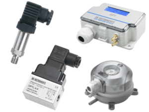 Transmitter, transducer, schakelaar