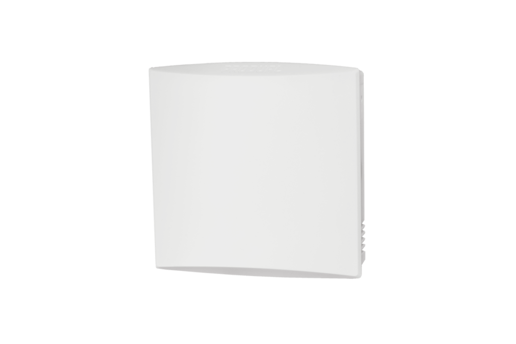 Produal RTX-RH-VOC | Ruimtetransmitter voor temperatuur-, vochtigheidsmeting en optionele VOC- en PIR-detectie